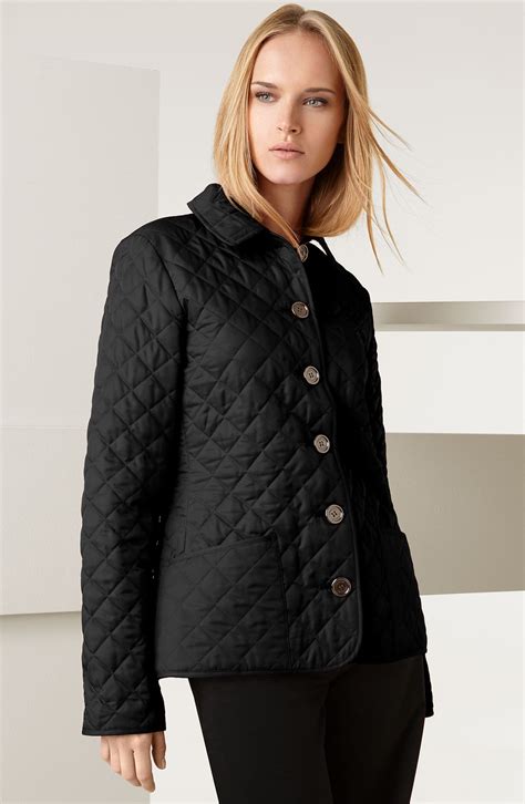 womens quilted jacket burberry|burberry quilted jacket outlet price.